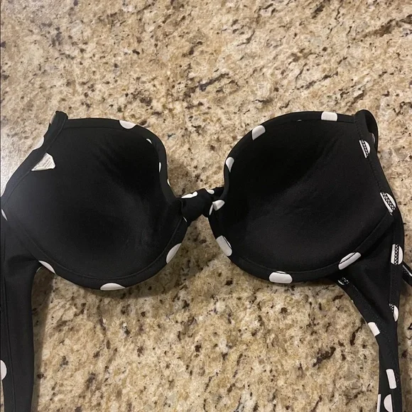 Polka Dot Bikini Top - Size Small - Picture 8 of 9